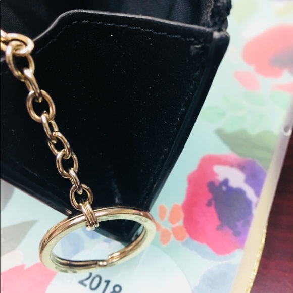 Coach coin purse keychain. Black EUC. Cute - Picture 2 of 4